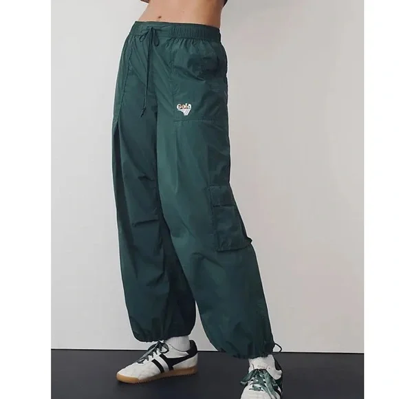Base Jump Parachute Pants
GOLA/ Anthropologie 
NWOT
COLOR - Hunter Green - Picture 2 of 11